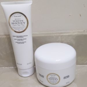 Perlier body cream & bath and shower cream